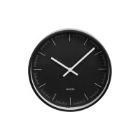 Nástenné hodiny Odense Deep Karlsson KA6172BK, 22cm